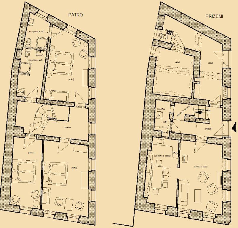 Mestansky Dum Villa Rozmberk Nad Vltavou Room photo